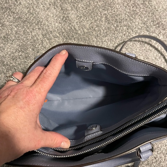 Baby blue Coach F28976 with silver hardware - Picture 10 of 15